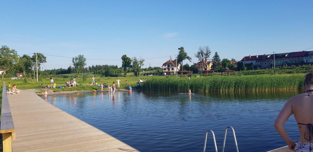 Jaskolka - Pokoje I Apartament Przy Plazy Olštýn Exteriér fotografie